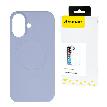 Caso de caso en Samsung Galaxy S25 + Funda de silicona líquida Magsafe - Violeta