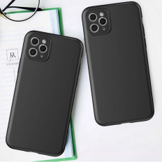 Samsung Galaxy S25 + custodia morbida - Nero
