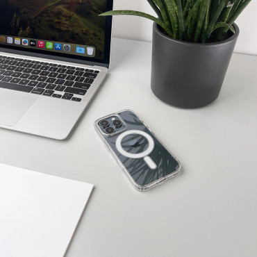 Beschermhoes voor Samsung Galaxy S25 + Ultra Clear MagSafe - Transparant