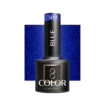 Esmalte de uñas híbrido OCHO NAILS azul 509 - 5 g — vista frontal