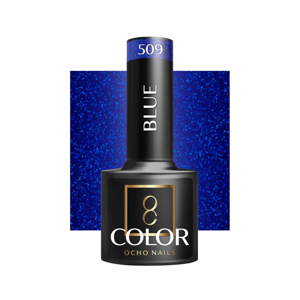 Esmalte Híbrido OCHO NAILS Azul 509 - 5 g — vista frontal