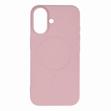Caso per Samsung Galaxy S25 Custodia in silicone liquido Magsafe - rosa