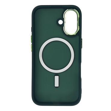 Cappellino per l'arco per Samsung Galaxy S25 Case Moda Magsafe - Verde