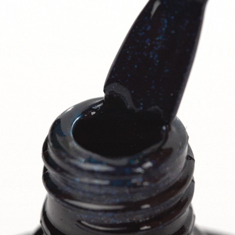 OCHO NAILS Hybrid nail polish blue 512 -5 g — close-up of the surface
