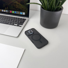 Hape Cap voor Samsung Galaxy S25 Fashion Case Magsafe - Black