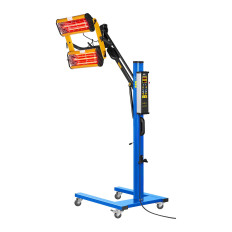 Hittestaart. Infraroodverf voor het drogen van verf op een statief 2200W IR-DROGER2000.1