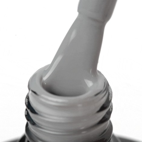 OCHO NAILS Hybrid neglelak grå 602 - 5 g — nærbillede af overflade
