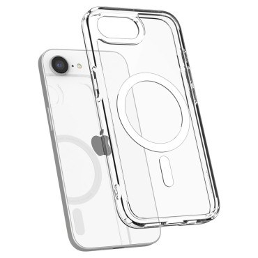 Case på iPhone 16E Ultra Hybrid Magsafe - Transparent