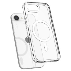 Prípad na iPhone 16E Ultra Hybrid Magsafe - transparentný