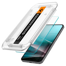 Herdet glass med en monteringsramme på Samsung Galaxy A36 5G gjennomsiktig - 2 stk.
