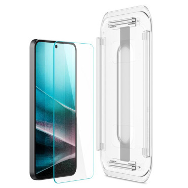 Herdet glass med en monteringsramme på Samsung Galaxy A36 5G gjennomsiktig - 2 stk.