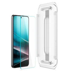 Herdet glass med en monteringsramme på Samsung Galaxy A36 5G gjennomsiktig - 2 stk.