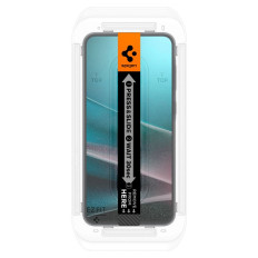 Temperované sklo s montážnym rámom na Samsung Galaxy A36 5G Transparentné - 2 ks.