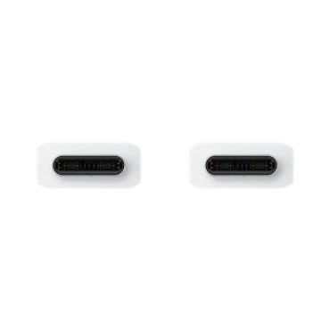 Câble de câble Samsung USB-C 3A 1.8m - blanc