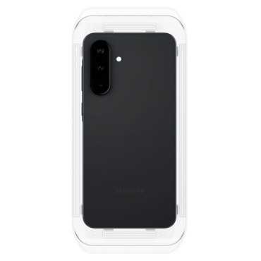 Herdet glass med en monteringsramme på Samsung Galaxy A36 5G gjennomsiktig - 2 stk.