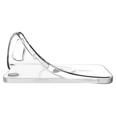 Fall på iPhone 16e med MagSafe Liquid Crystal Mag - transparent