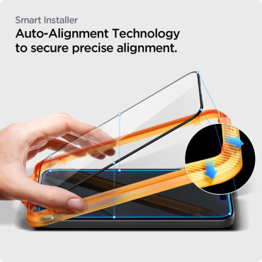 Protective rūdīts stikls uz iPhone 15 plus ALM Glass FC - melns 2 gab.