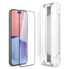 Ochranné tvrdené sklo na iPhone 15 plus glass.tr EZ FIT FC - Black 2 ks.