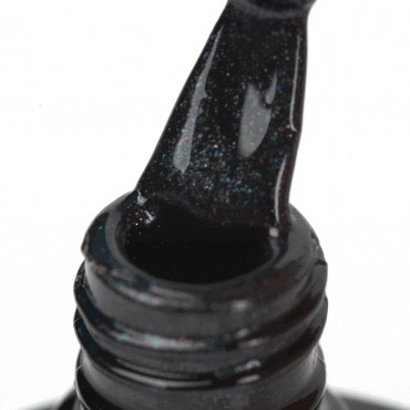 OCHO NAILS Hybridnagellack grå 607 - 5 g — närbild av yta