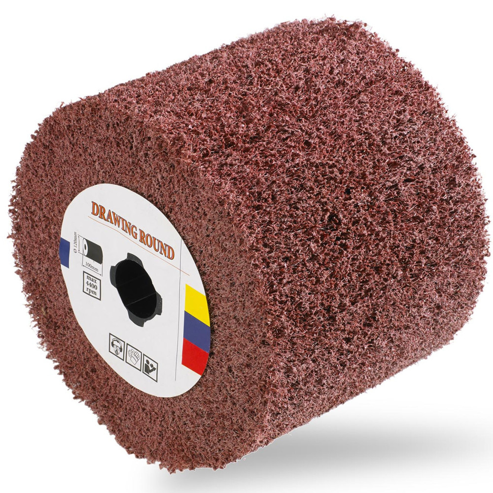 Rolovacie hriadeľ Nylonové brúsenie 120 x 100 mm M19 GrainConity 80 MSW-Griwheel-80