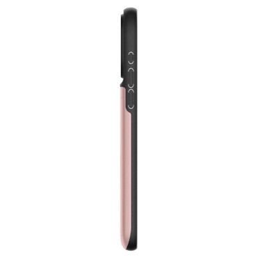 Caso de caso no iPhone 15 pro Armadura Slim CS - Rosa