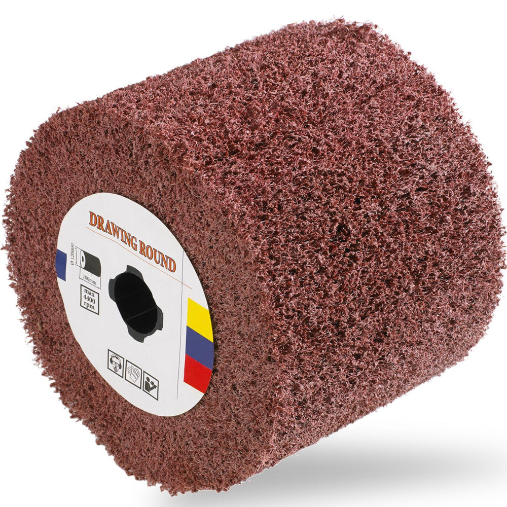 Poliravimo veleno nailono poliravimo 100 x 120 mm m19 grūdai 120 MSW-Griwheel-120