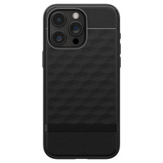 Case Case On iPhone 15 Pro caseoloģija Parallax Mag ar MagSafe - Black Mat