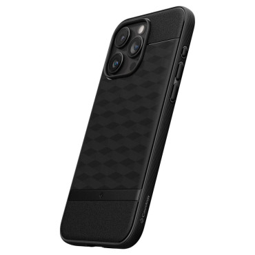 Fallfall på iPhone 15 Pro Caseology Parallax Mag med Magsafe - Svart matta