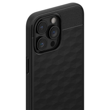 Fallfall på iPhone 15 Pro Caseology Parallax Mag med Magsafe - Svart matta