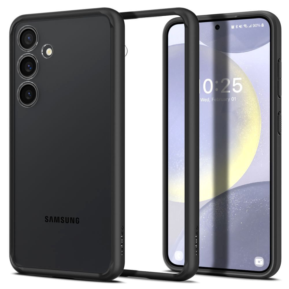 Prípad na Samsung Galaxy S24 + Ultra Hybrid - čierna rohožka
