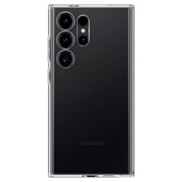 Zaščitni primer za Samsung Galaxy S24 Ultra tekočega kristala - Transparent
