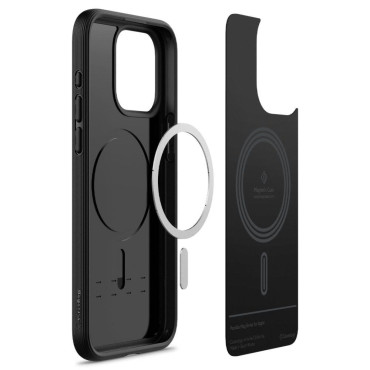 Fallfall på iPhone 15 Pro Caseology Parallax Mag med Magsafe - Svart matta