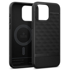Fallfall på iPhone 15 Pro Caseology Parallax Mag med Magsafe - Svart matta