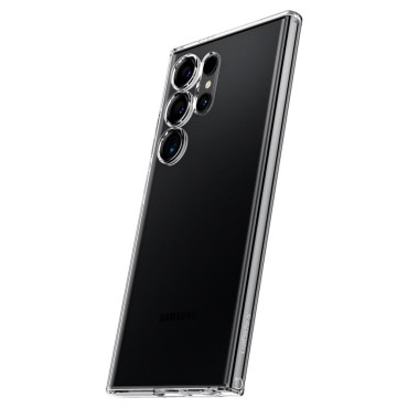 Zaščitni primer za Samsung Galaxy S24 Ultra tekočega kristala - Transparent