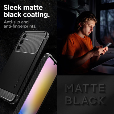 Tapauskotelo Samsung Galaxy A25 5G karu panssari - musta matto