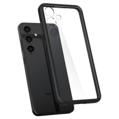 Prípad na Samsung Galaxy S24 + Ultra Hybrid - čierna rohožka