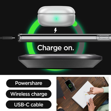 Ochranné pouzdro pro Samsung Galaxy S24 Ultra tekuté krystal - transparentní