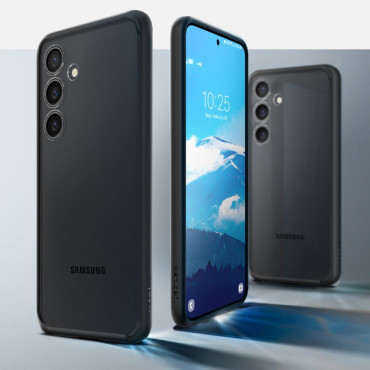Caso de caso no Samsung Galaxy S24 + Ultra Híbrido - Black Tap