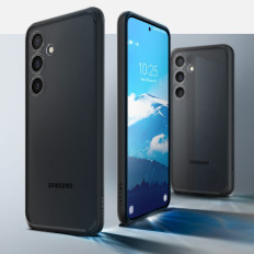 Caso de caso no Samsung Galaxy S24 + Ultra Híbrido - Black Tap