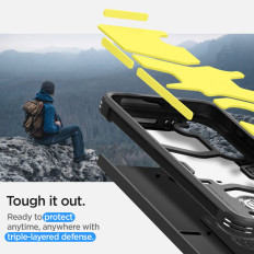 The case for the Samsung Galaxy S24+ Tough Armor - black