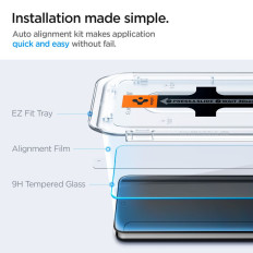 Vidrio templado para Samsung Galaxy S24 + Glas.tr EZ FIT - 2 PCS.