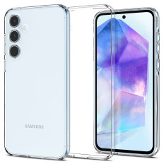 Caja de la piscina en Samsung Galaxy A55 5G Cristal líquido - Transparente