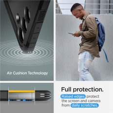 CASE CASE ON SAMSUNG GALAXY S24 + kietas šarvai - juoda