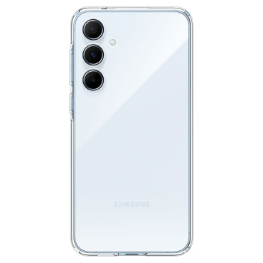 Pool fall på Samsung Galaxy A55 5G flytande kristall - transparent