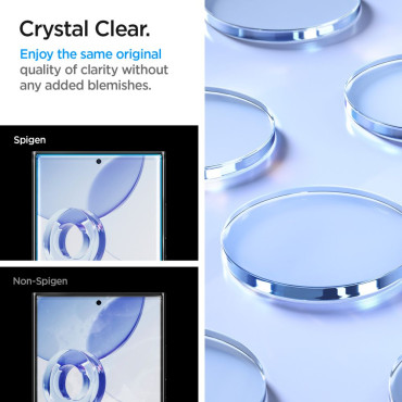 It was hardened to Samsung Galaxy S24 Ultra Glas.tR EZ Fit - 2 pieces.