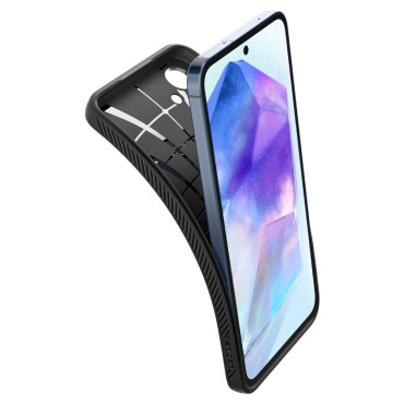 Samsung Galaxy A55 5G Liquid Air - Svart Mat