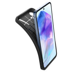 Protective cases for the Samsung Galaxy A55 5G Liquid Air - black matte