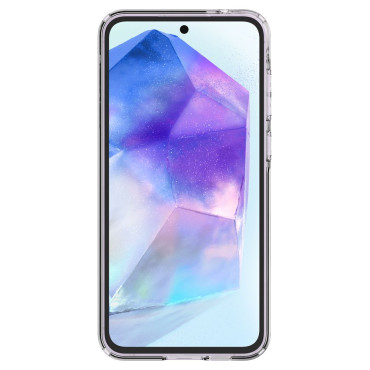 Pool fall på Samsung Galaxy A55 5G flytande kristall - transparent