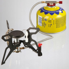 Tourist cooker with gas heater and hinge Spider Pro 3kw