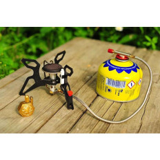 Turistični štedilnik s plinskim grelnikom in tečajem Spider Pro 3KW